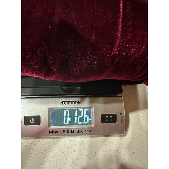 Umgee Velvet Shift Dress Lace Midi Burgundy Sz Small Whimsigoth Vamp Romantic - Picture 9 of 9